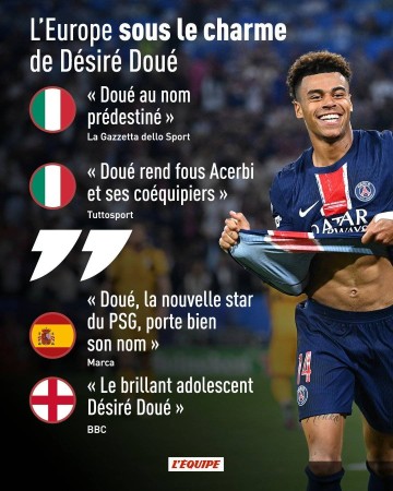 双骄!队报盘点各媒体盛赞杜埃:并肩亚马尔 他们将主宰未来足坛