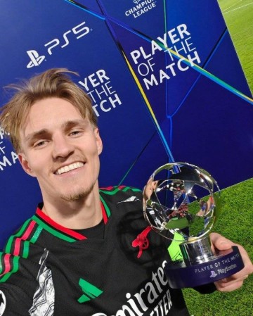 欧冠阿森纳大胜埃因霍温,进攻端多点开花,厄德高绝对功臣